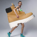 Starboot – Beige Nabuk-Sneaker-CRISTIANZEROTRE