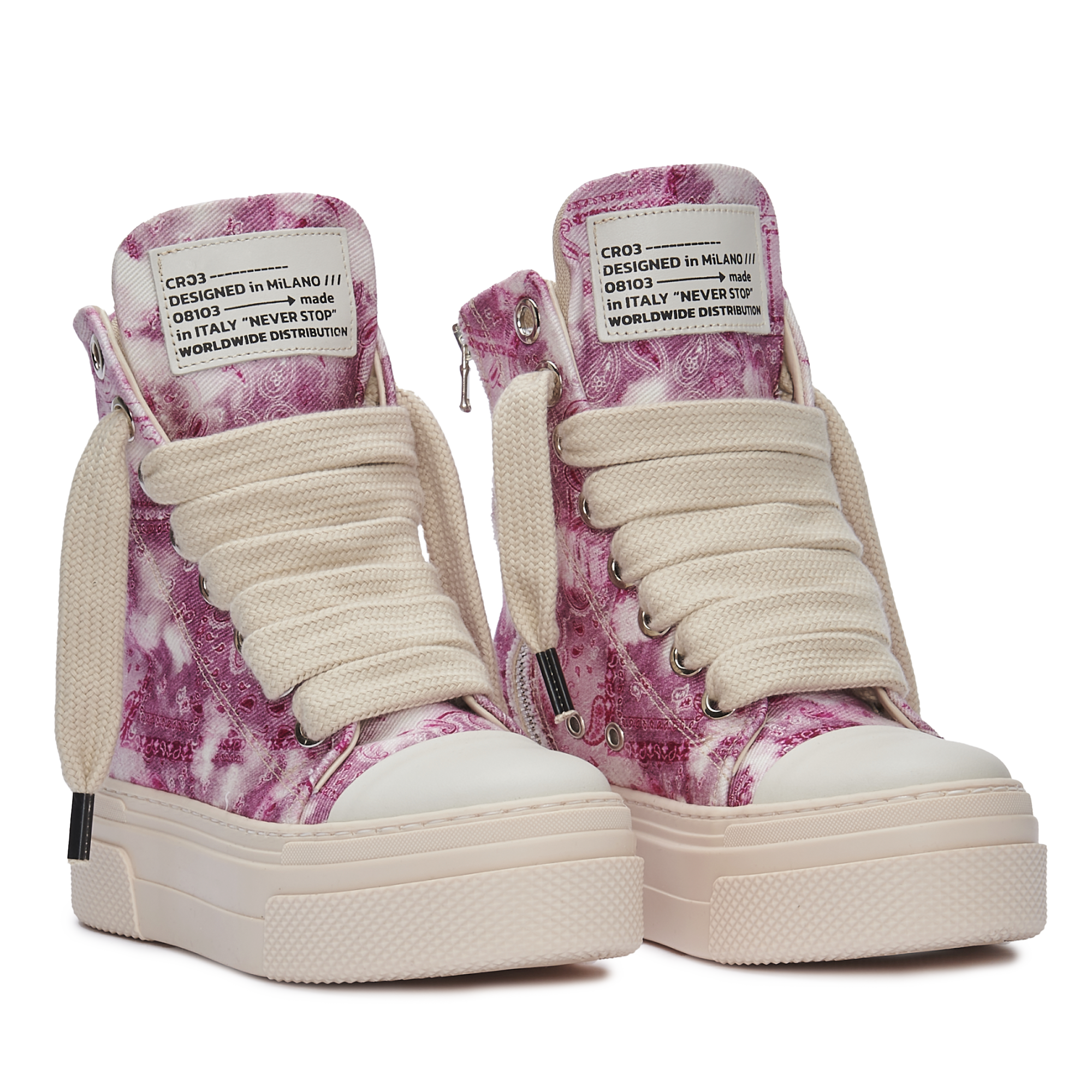 CALIPSO – Pink Bandana Denim