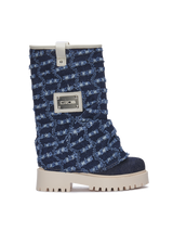 CHUNKY – Denim Intrecciato