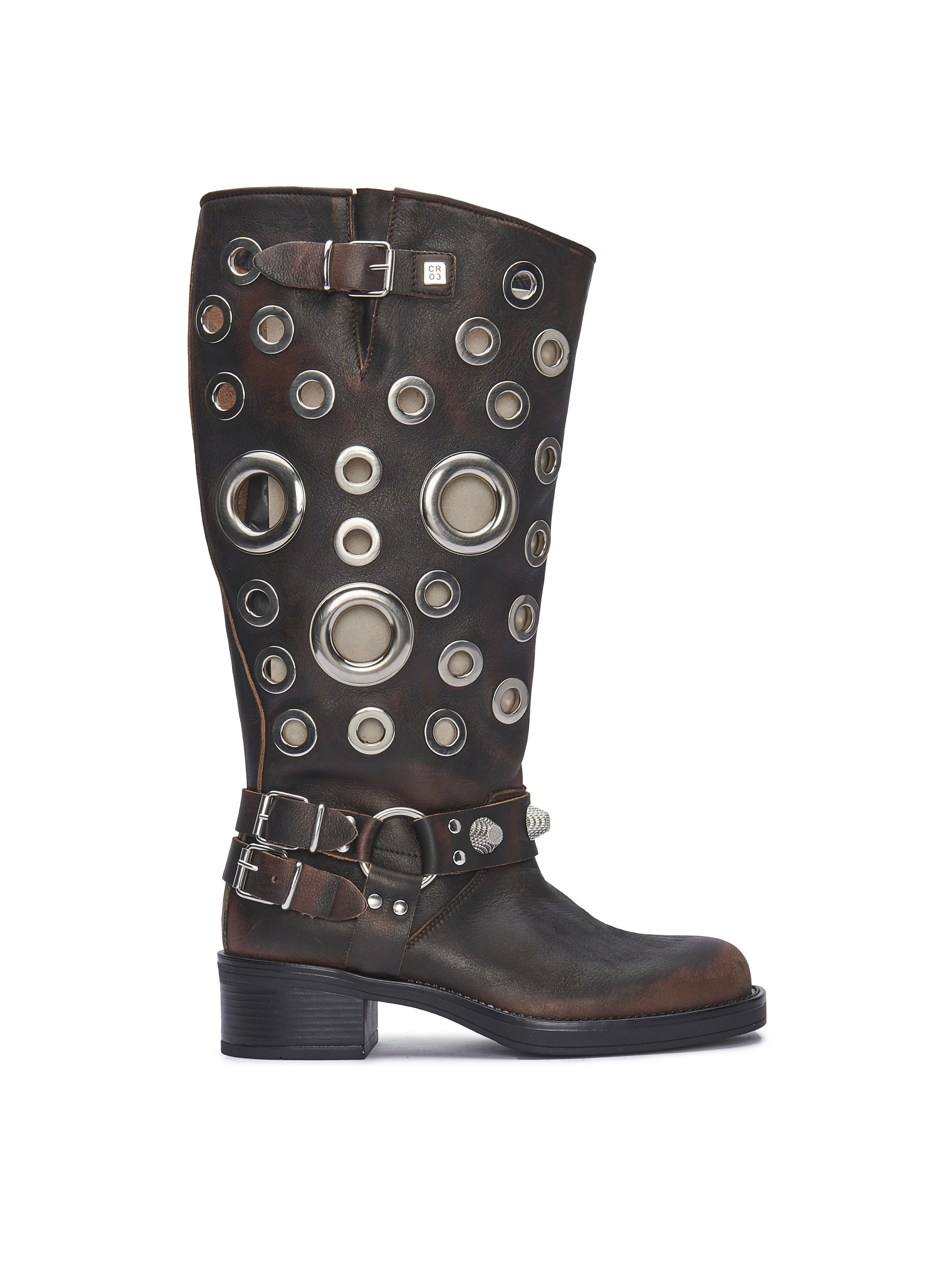 SOVEREIGN – Pelle Metallica Vintage Marrone
