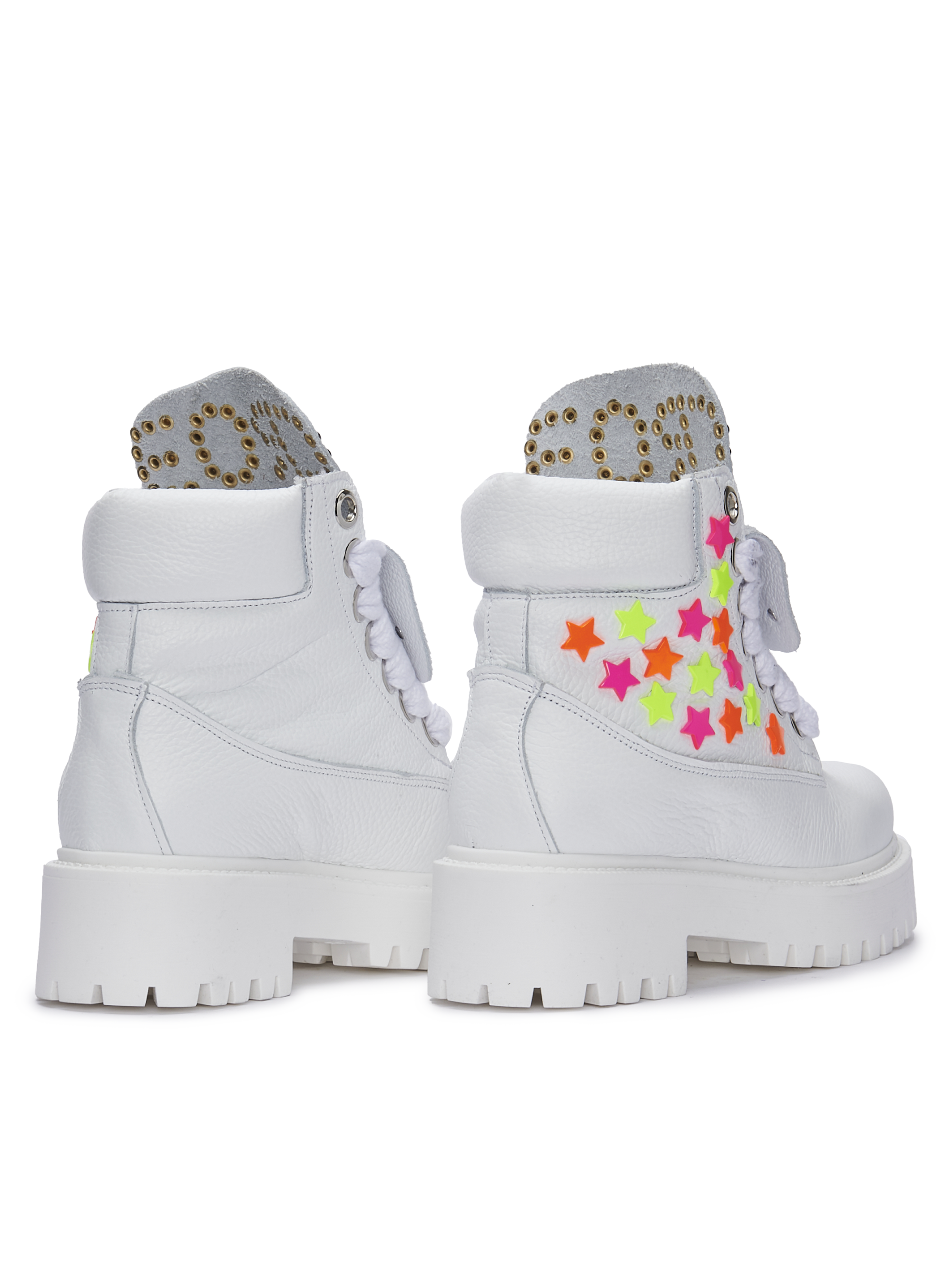 STARBOOT CUSTOM – Neon Star Leather
