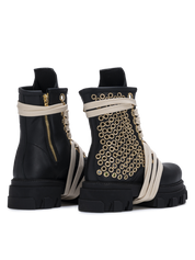STARBOOT DOMINION – Noir, œillets dorés