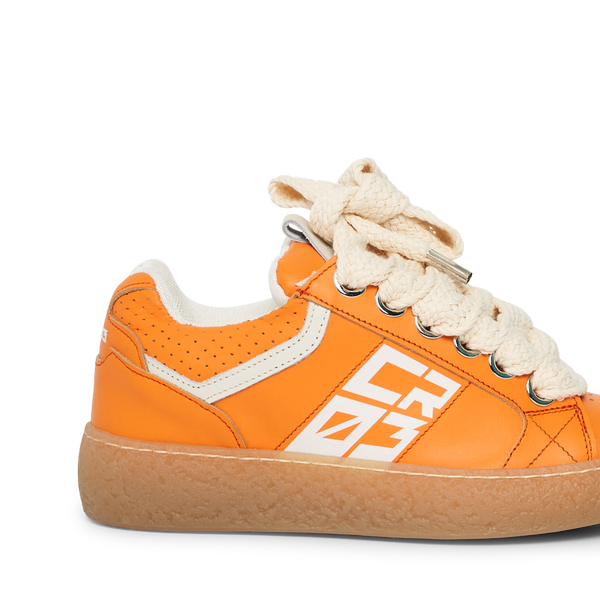 Dude Orange Leather