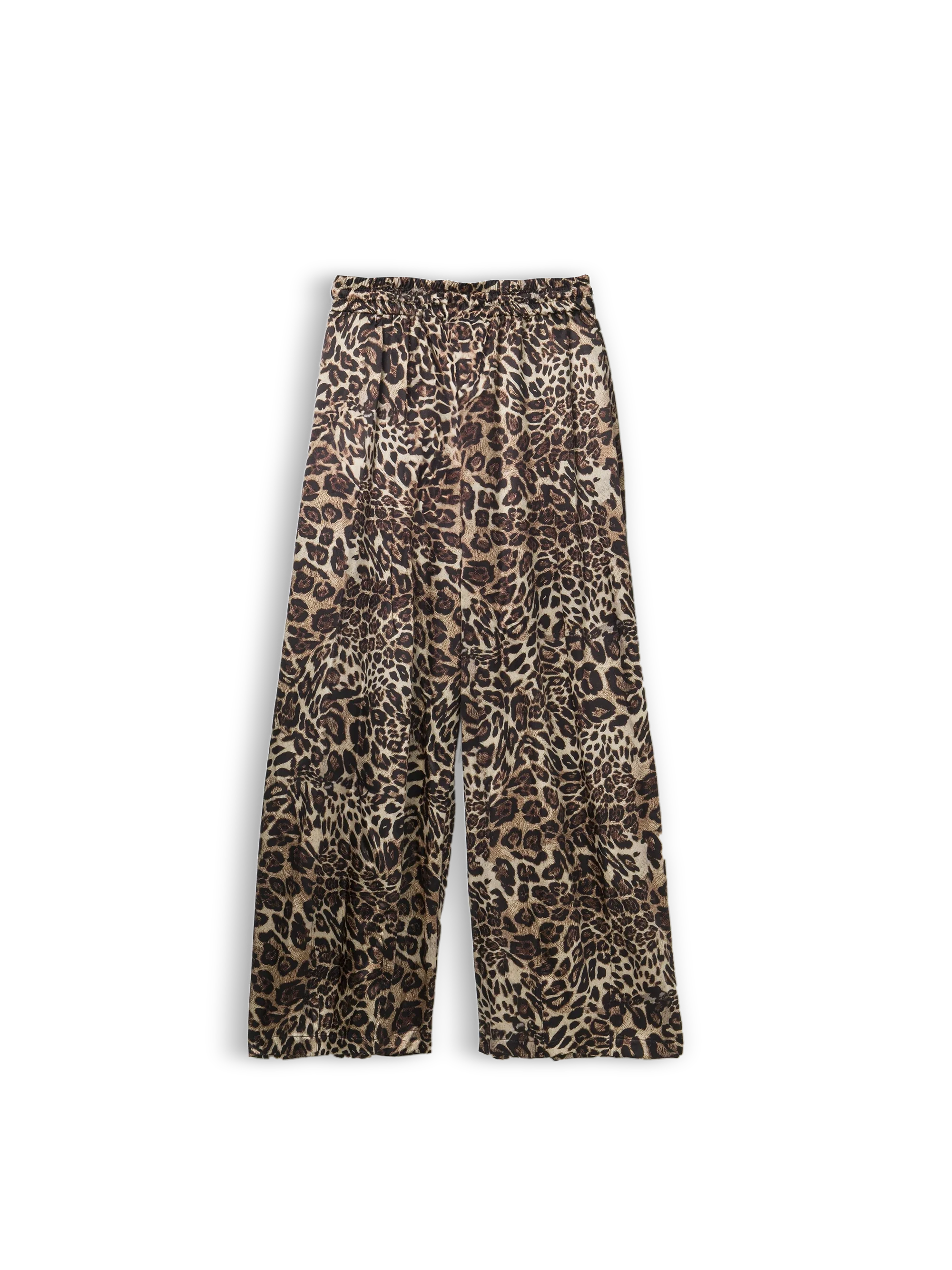 CR03 Hose mit Leopardenprint — Orange
