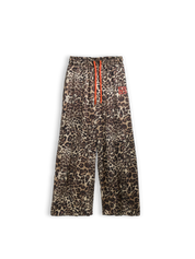 CR03 Hose mit Leopardenprint — Orange