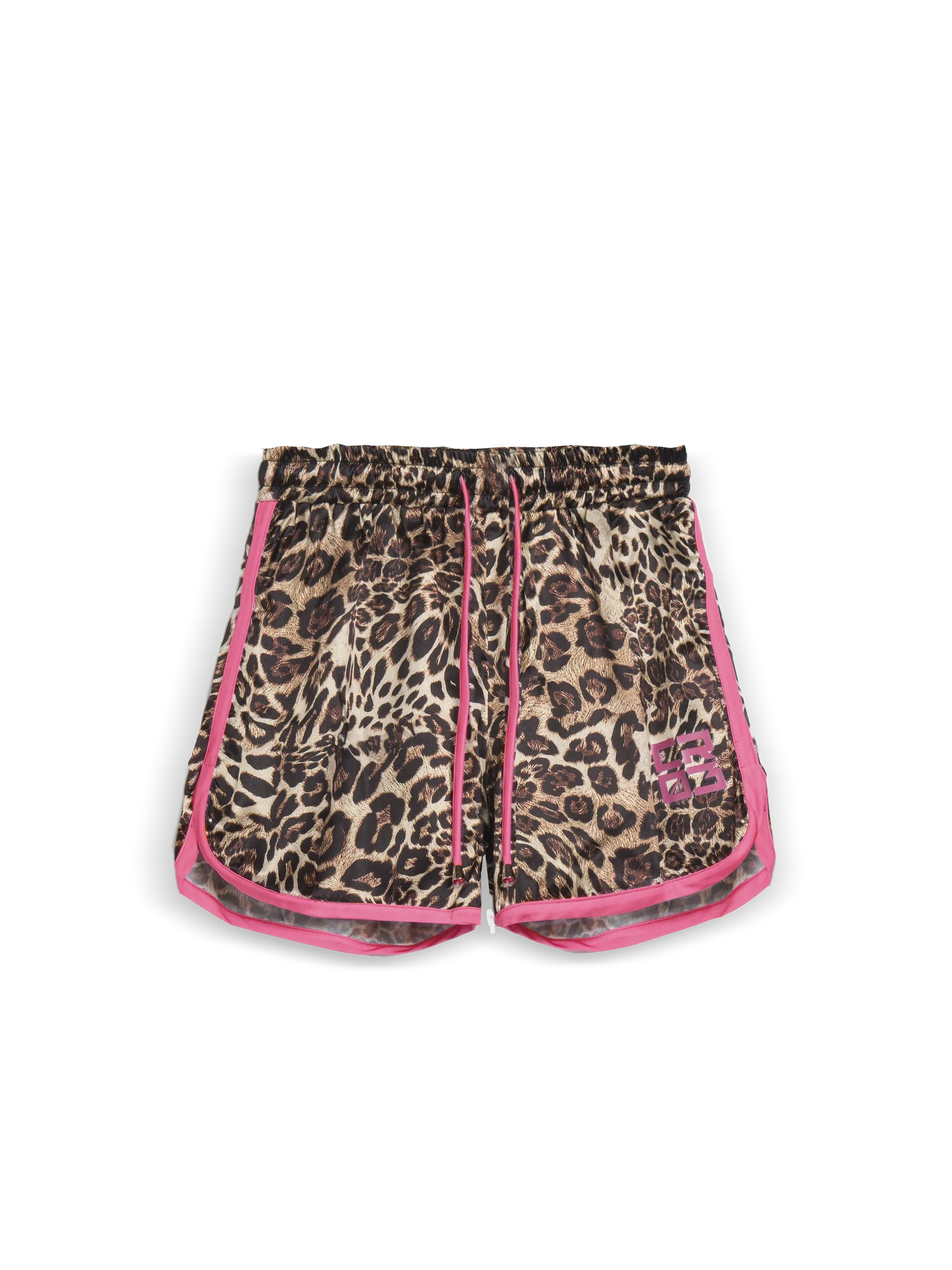 CR03 Shorts mit Leopardenprint — Pink
