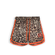 Orange Leopard CR03 Shorts
