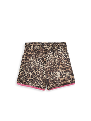 CR03 Shorts mit Leopardenprint — Pink