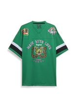 Made with Love Hockey-T-Shirt — Grün