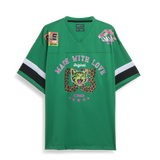 Green Made with Love Hockey Tee